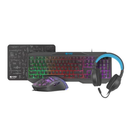 Zestaw przewodowy klawiatura + mysz + słuchawki +