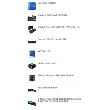 Komputer PC go gier i7 32GB RTX3060